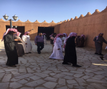 طلاب كليات وادي الدواسر والسليل يتعرفون على قرية الفاو وقصر الملك عبدالعزيز التاريخي بوادي الدواسر