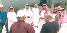 وكيل جامعة الأمير سطام بن عبدالعزيز يتفقد مشاريع كليات وادي الدواسر 