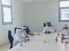 د. الصقر يلتقي برئيس وحدة التوعية الفكرية بجامعة الأمير سطام بن عبدالعزيز