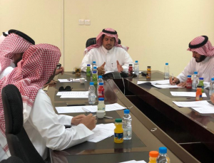  اجتماع لمناقشة استعدادات وكالة جامعة الأمير سطام بن عبدالعزيز لليوم الوطني 88 